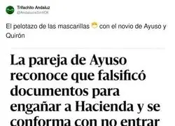 Y as&iacute; es como el novio de Ayuso se r&iacute;e de la gente y de las instituciones