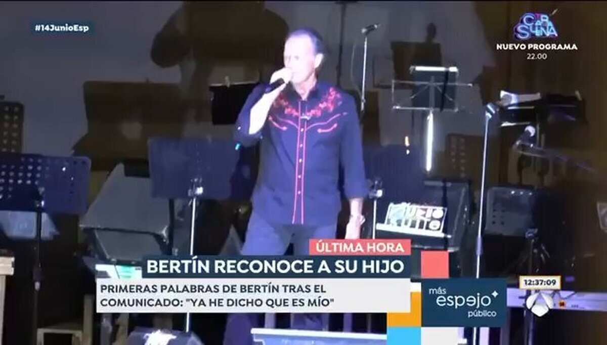 Bertín Osborne cancela un concierto por falta de público y pone esta excusa