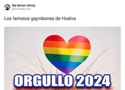 Huelva tira de IA para su cartel del Orgullo 2024