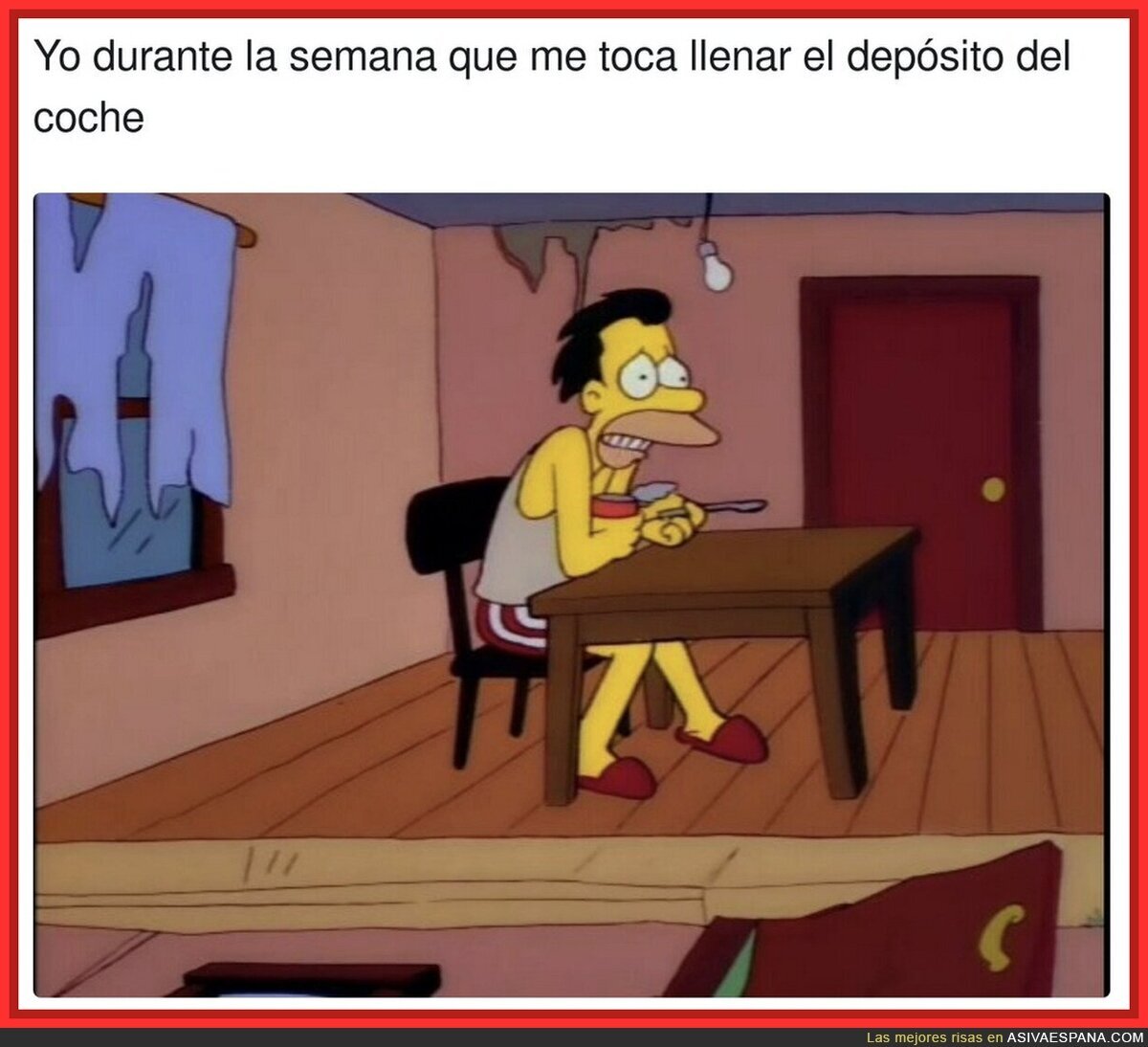 Unos días duros