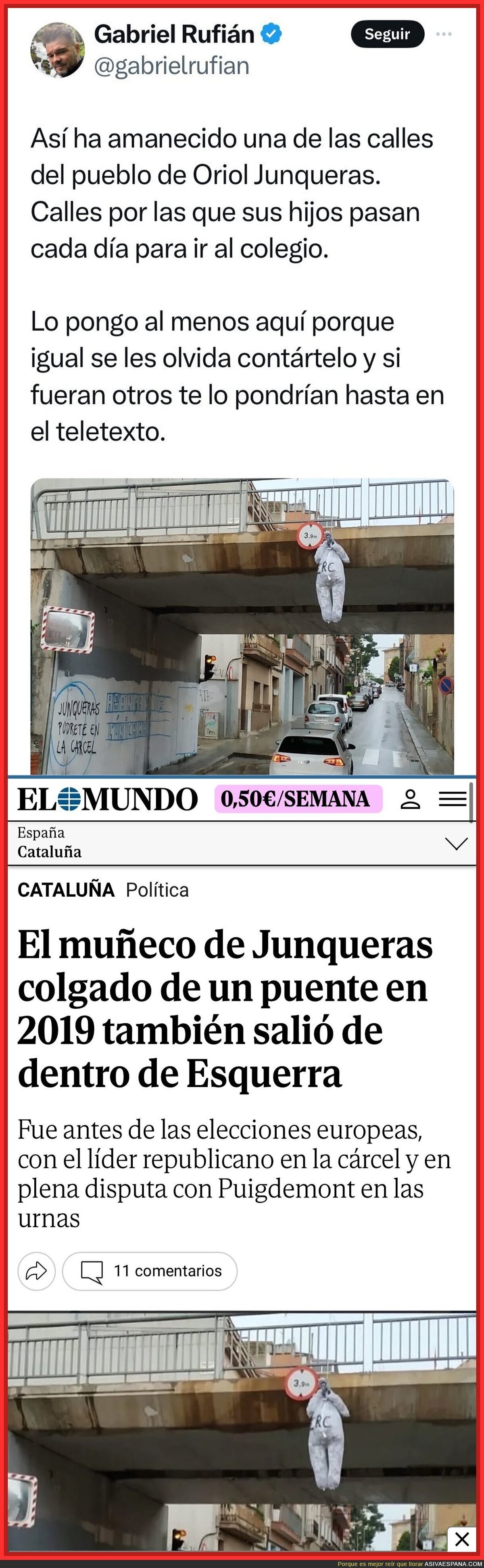 El tiempo ha retratado a ERC