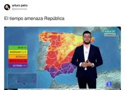 El tiempo que hay en Espa&ntilde;a