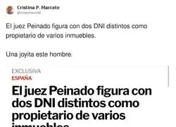 Una joya el juez Peinado