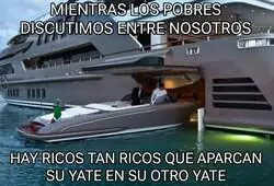 As&iacute; es la vida de ricos