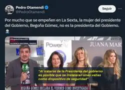 Tenemos nueva Presidenta del Gobierno, por los huev*s de La Sexta