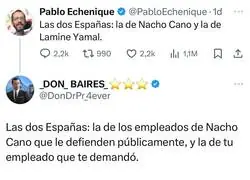Las dos Espa&ntilde;as