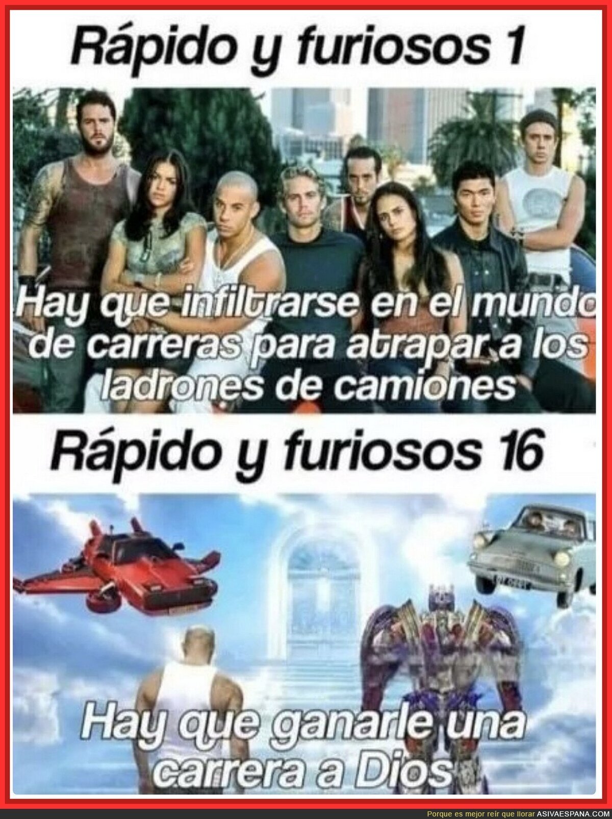 Así ha evolucionado la saga