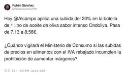 Los supermercados se est&aacute;n riendo de la gente