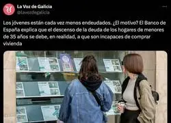 Los j&oacute;venes y las deudas