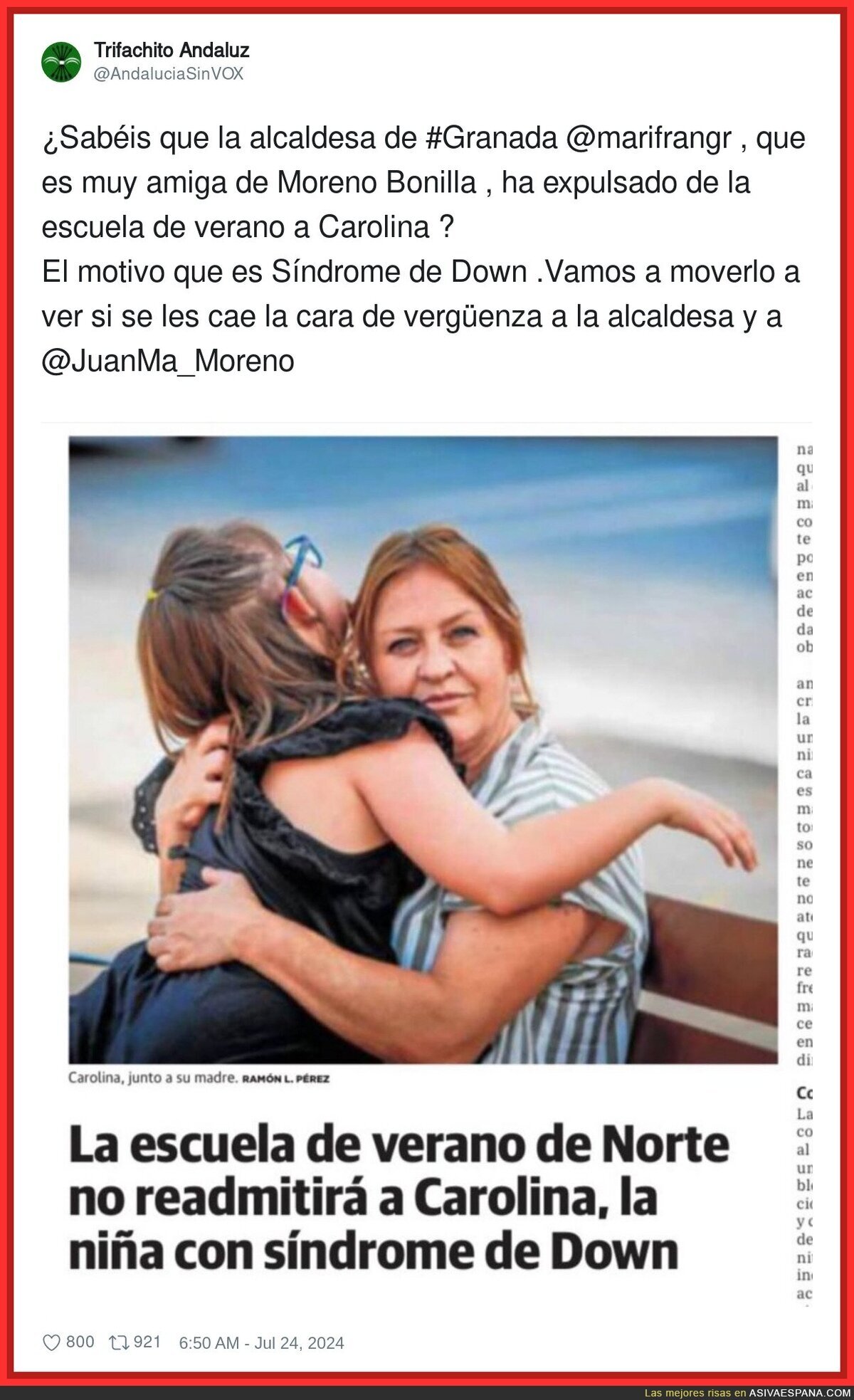 No hay vergüenza en este mundo