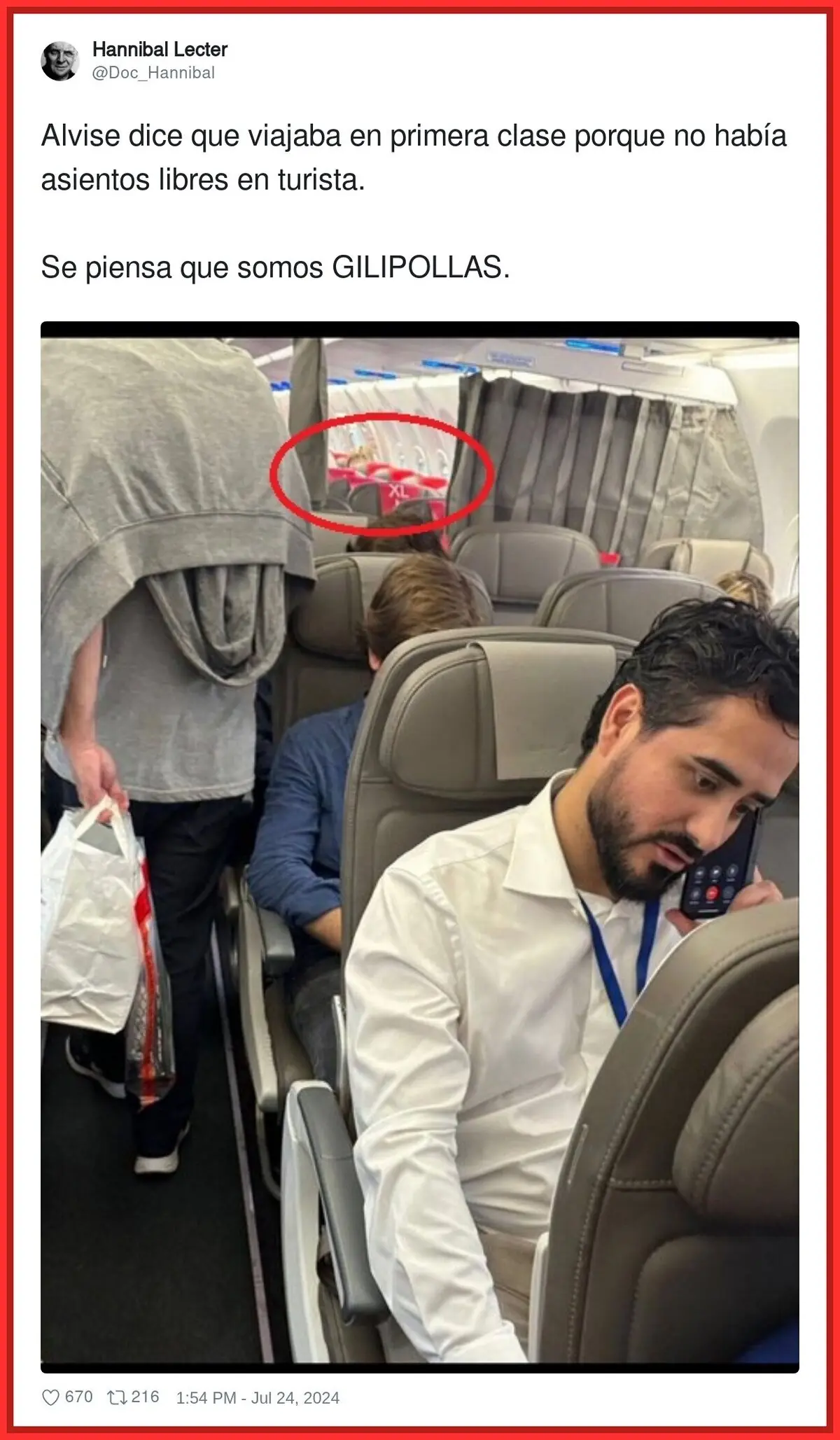 Alvise Pérez se intenta reír de la gente (sale mal)