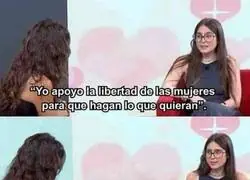 Roro le da un rev&eacute;s a las supuestas 'feministas'