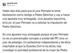 A pocas horas de la declaraci&oacute;n de Pedro S&aacute;nchez