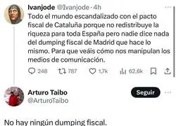 La diferencia entre Catalunya y Madrid con los impuestos