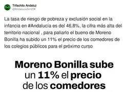 Mientras tanto Moreno Bonilla en Andaluc&iacute;a...