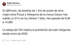 No hay verg&uuml;enza en Eroski