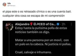 La gente est&aacute; pirada totalmente