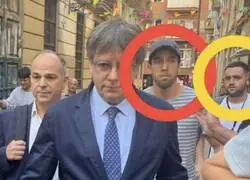 Nuevo rid&iacute;culo monumental de Alvise P&eacute;rez se&ntilde;alando a este periodista