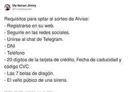 Apenas hay requisitos para conseguir el sueldo de Alvise P&eacute;rez