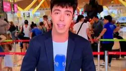 Pol&eacute;mica con esta gente que no le gusta que un reportero de RTVE lleve pendiente