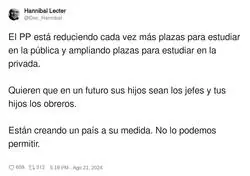 El pa&iacute;s que le gusta a la derecha