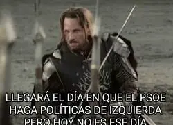 Esperando el d&iacute;a del PSOE