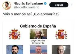 La derecha ser&iacute;a feliz con un Gobierno as&iacute;