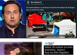 Iker Jim&eacute;nez muy preocupado por los atentados mortales