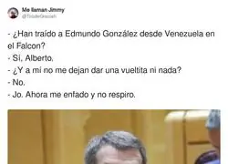 Feij&oacute;o a&uacute;n no ha podido tocar el Falcon