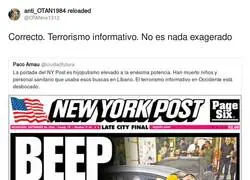 Terrorismo informativo en su m&aacute;ximo esplendor