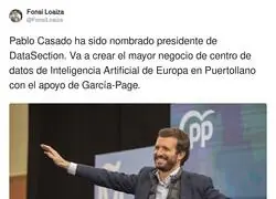 Pablo Casado ha sido nombrado presidente de DataSection
