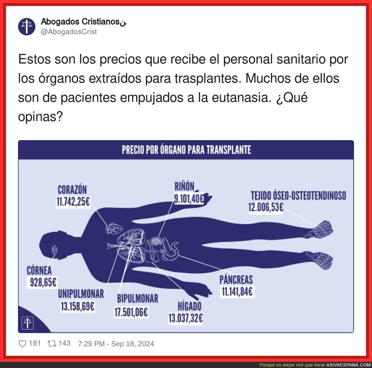 Abogados Cristianos demuestran lo malas personas que son