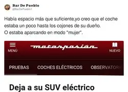 Un SUV inteligente y feliz