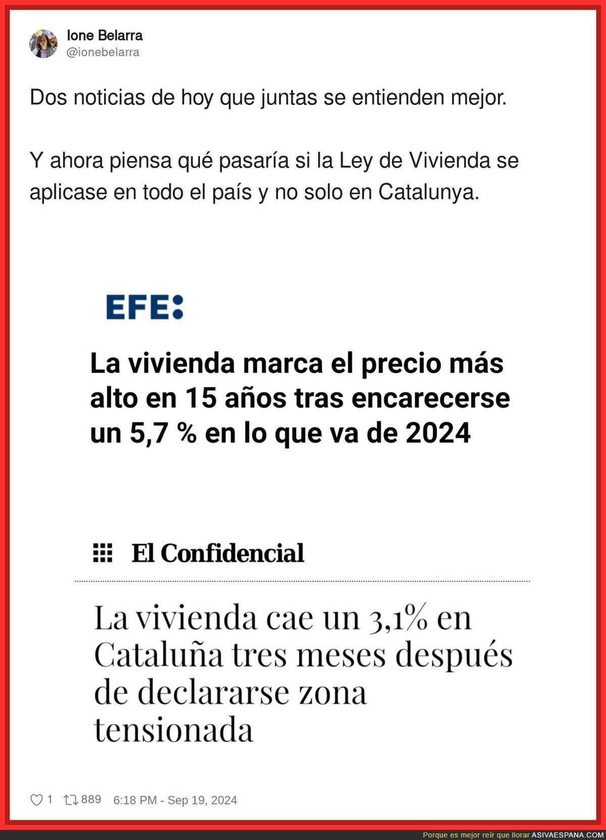 Empiezan a bajar los precios en Catalunya