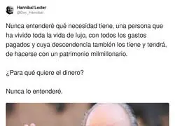 La avaricia de Juan Carlos El Fugado