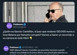 Cronolog&iacute;a del 'presunto' juez Garc&iacute;a Castell&oacute;n