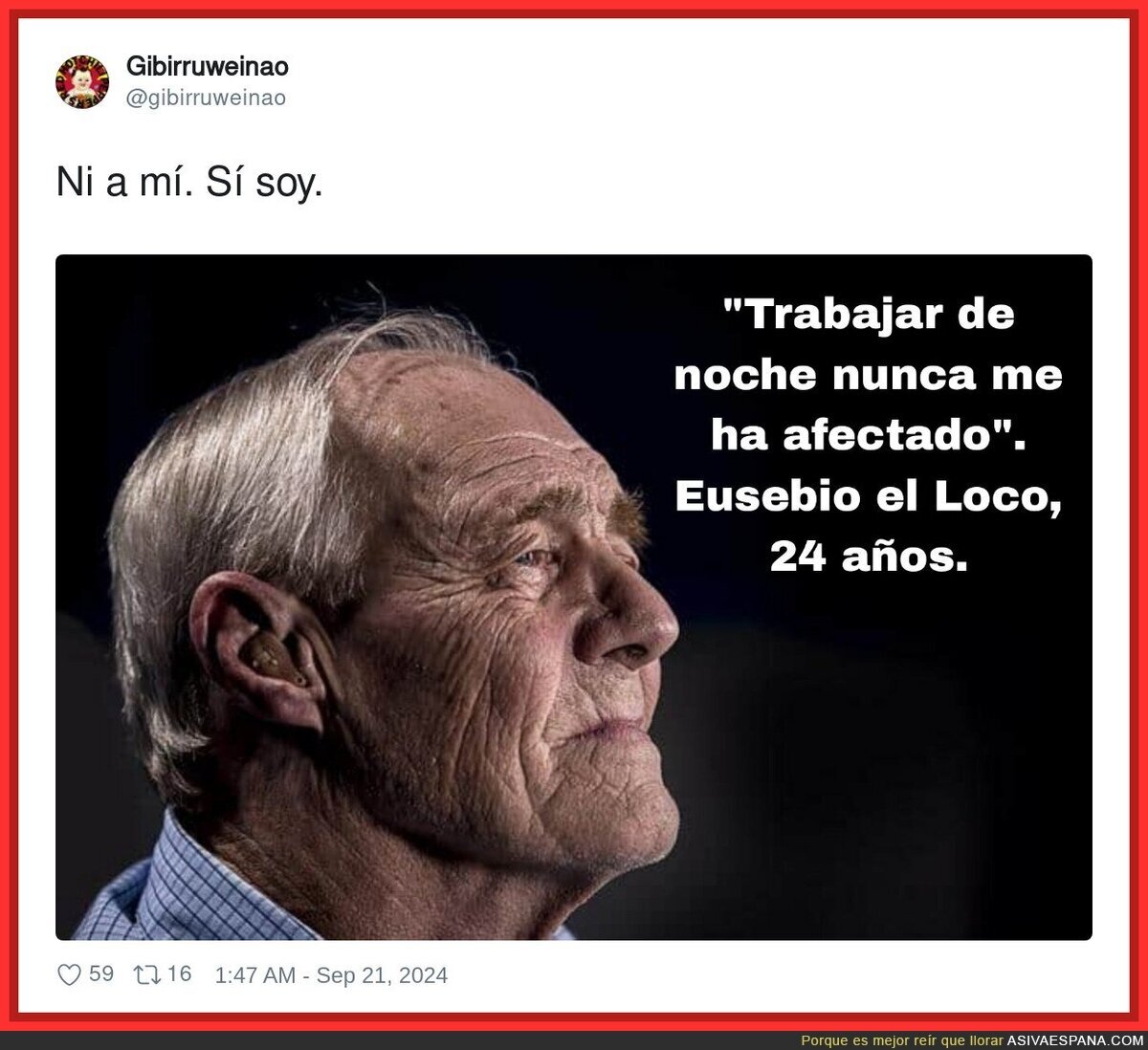 Se le ve fresco
