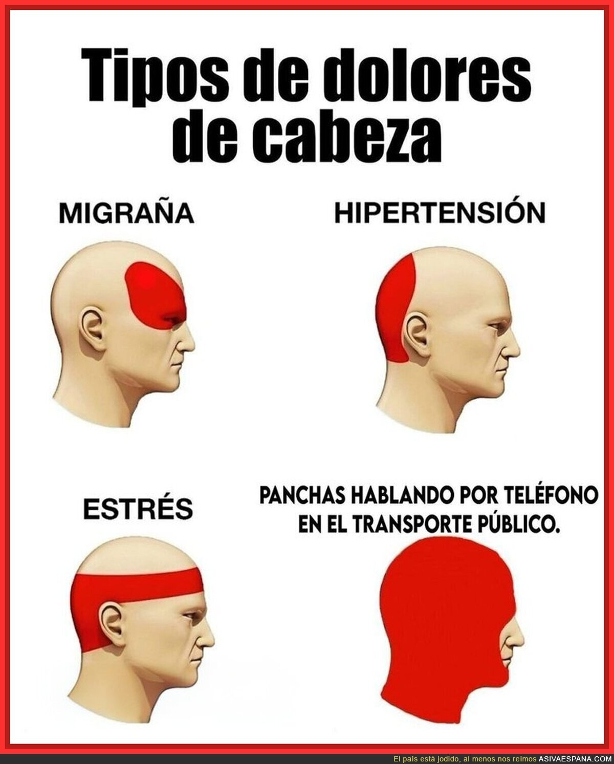 Yo creo que ya se extiende a todo el mundo, que no saben hablar en silencio