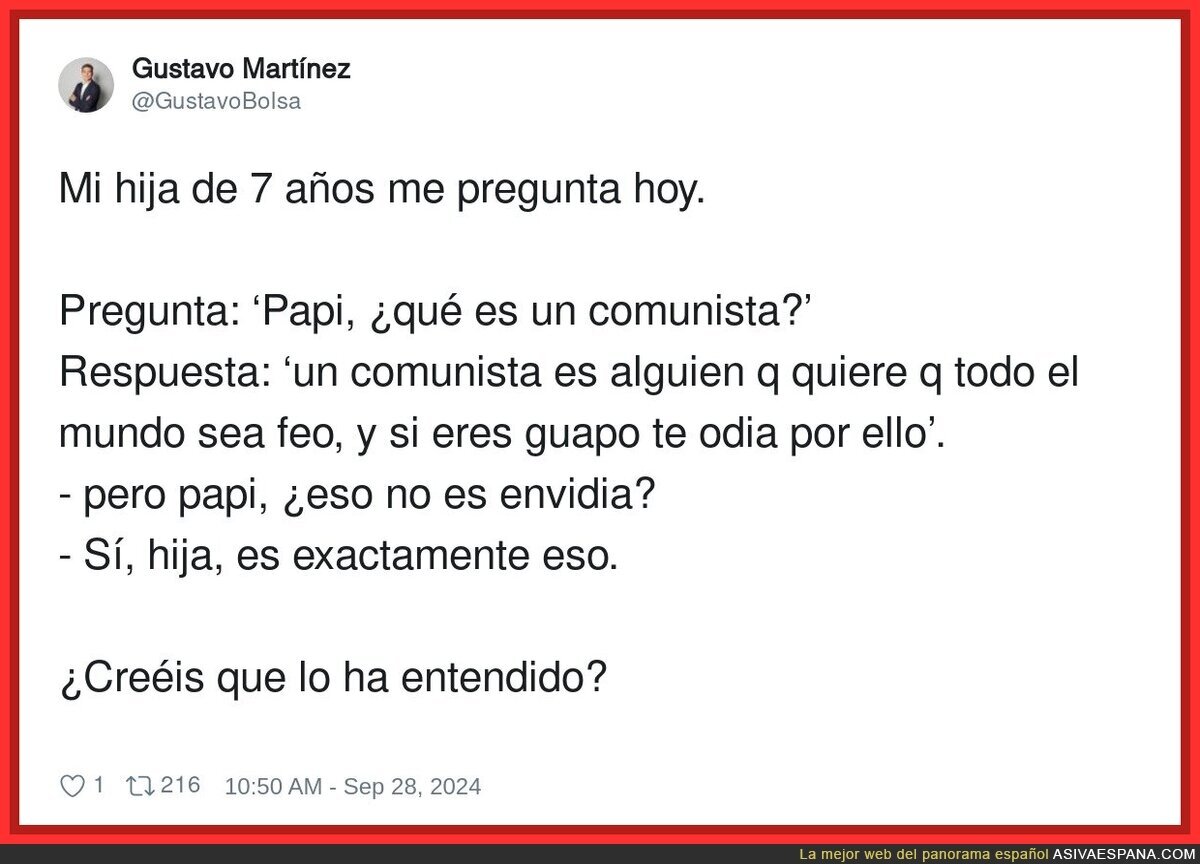 ¿Estáis de acuerdo?