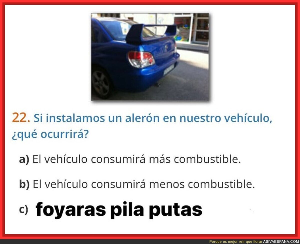 La DGT se está modernizando en los test del examen de conducir
