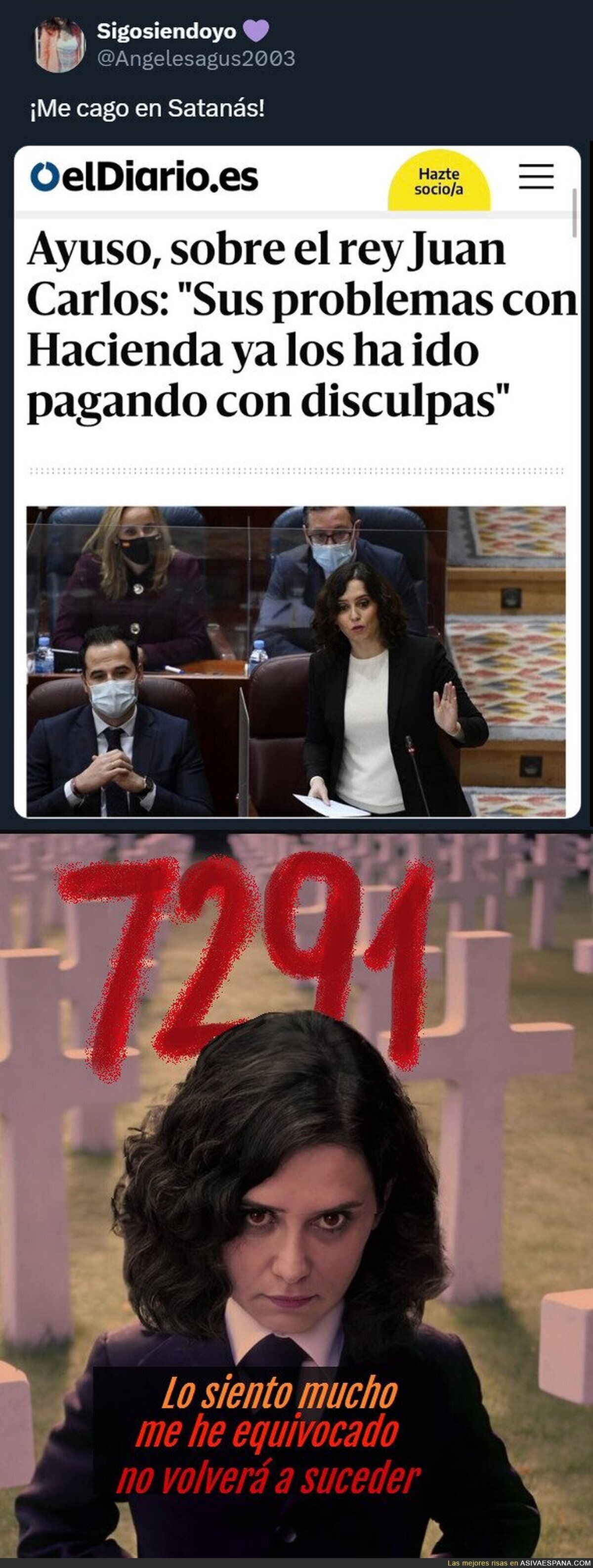 Unas disculpas y nos olvidamos