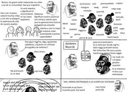 Degeneraci&oacute;n actual de los j&oacute;venes