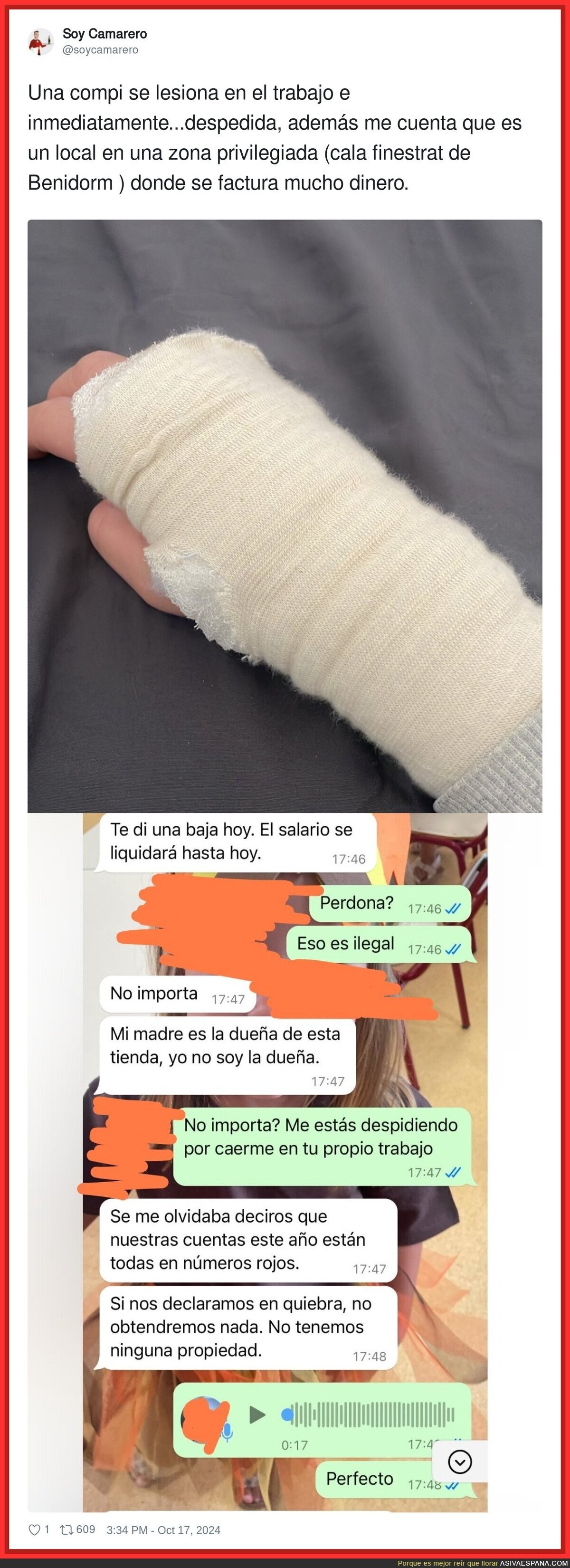 No hay piedad contra los trabajadores de la hostelería