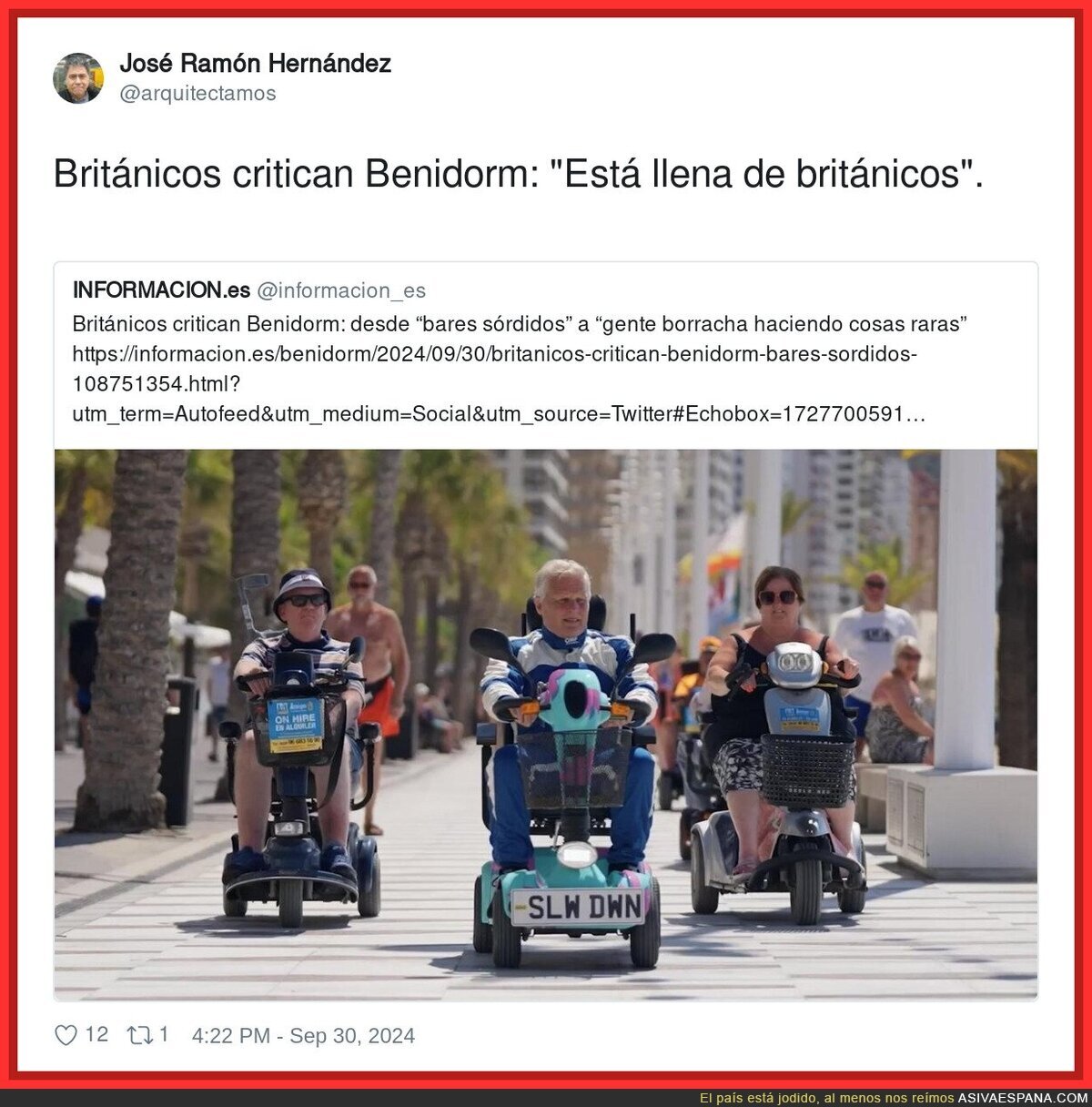 Británicos recogiendo lo que han sembrado