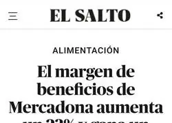 Por lo que sea este cartel no lo ponen en las cajas de Mercadona