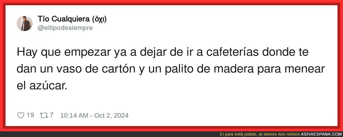 Pocas cosas odio más