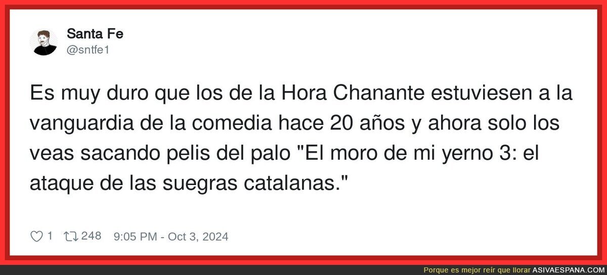 Deberían hacerse mirar lo de la inversión en cine español