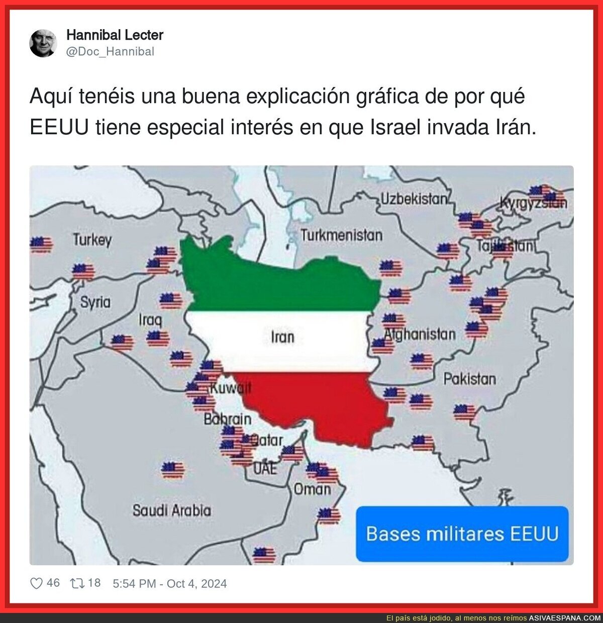 La cosa queda bastante clara