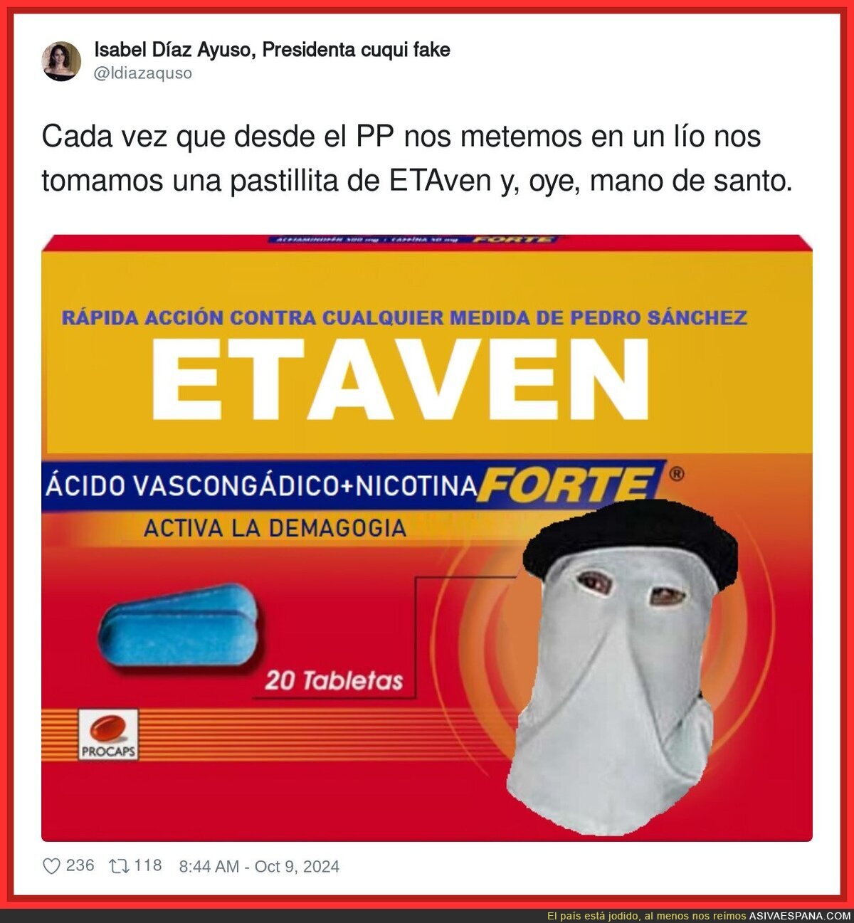 La medicación del PP