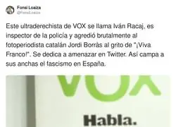 Iv&aacute;n Racaj es un tipo peligroso